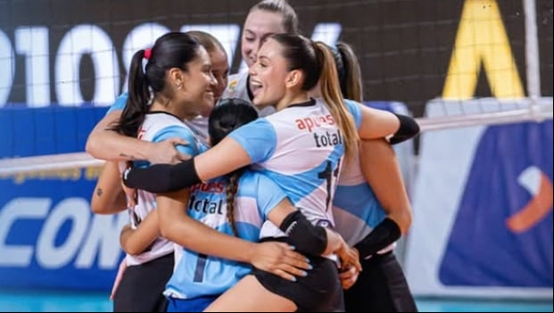 Regatas Lima venció a Universitario en las semifinales de la Liga Peruana de Vóley. (Foto: Regatas Lima)