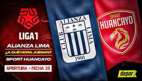 ¿A qué hora juegan Alianza Lima vs Sport Huancayo, por el Torneo Apertura?