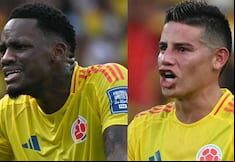 ¿Jhon Durán se peleó con sus compañeros tras el empate con Perú? James Rodríguez dio su versión