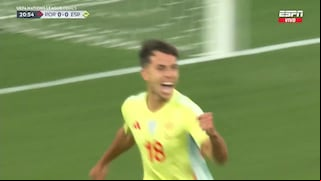 ¡Hay partidazo! Goles de Zubimendi y Mendes para el 1-1 del España vs. Portugal