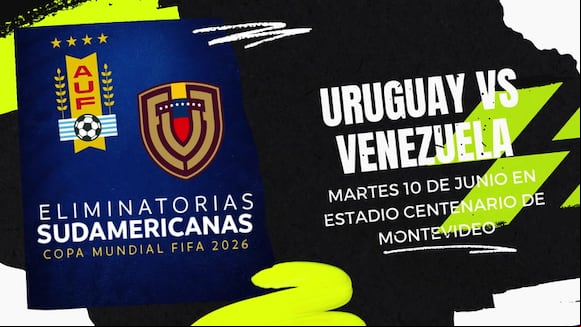 Uruguay vs Venezuela por la Fecha 16 de las Eliminatorias 2026